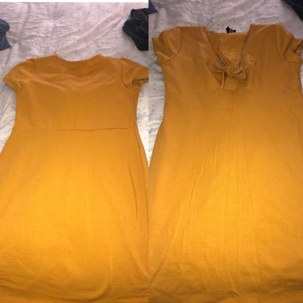 Yellow dress